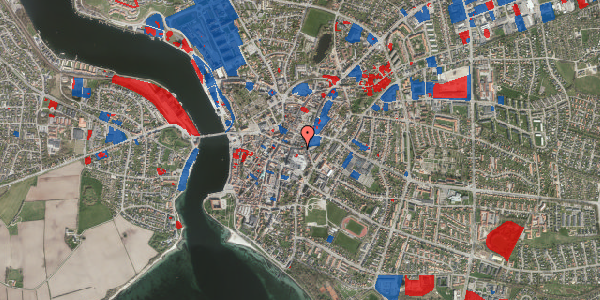 Jordforureningskort på Jernbanegade 11, 2. tv, 6400 Sønderborg