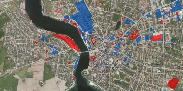 Jordforureningskort på Jomfrusti 29, 6400 Sønderborg