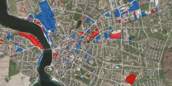 Jordforureningskort på Kongevej 20, 6400 Sønderborg