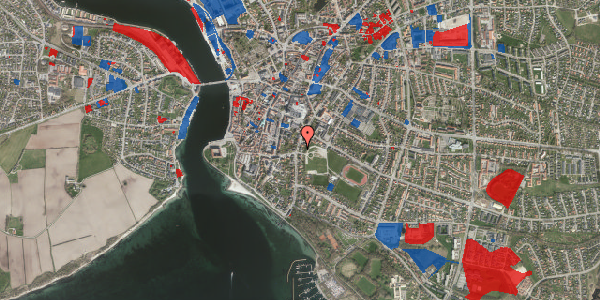 Jordforureningskort på Kongevej 49, 6400 Sønderborg