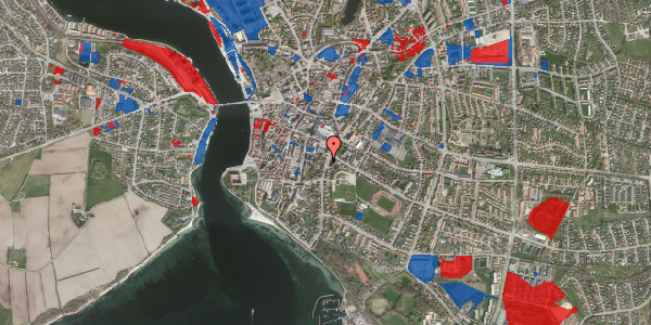 Jordforureningskort på Kongevej 68, 6400 Sønderborg