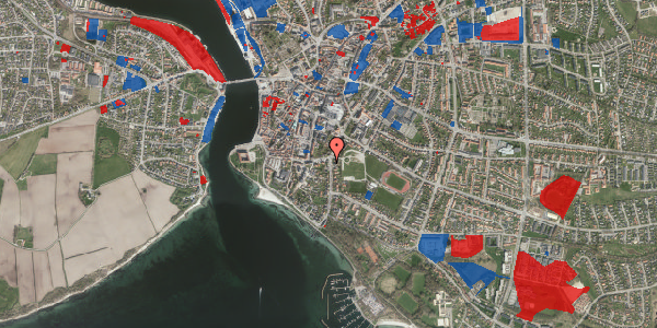 Jordforureningskort på Kongevej 80, 6400 Sønderborg