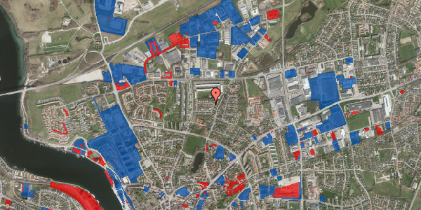 Jordforureningskort på Limfjordsvej 14, 6400 Sønderborg