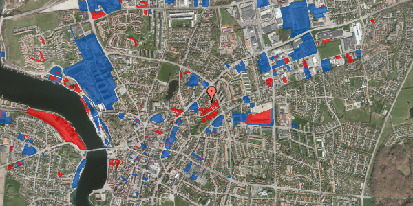 Jordforureningskort på Møllegade 39, 6400 Sønderborg