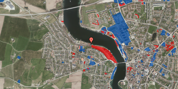 Jordforureningskort på Nordvestkajen 3, 6400 Sønderborg