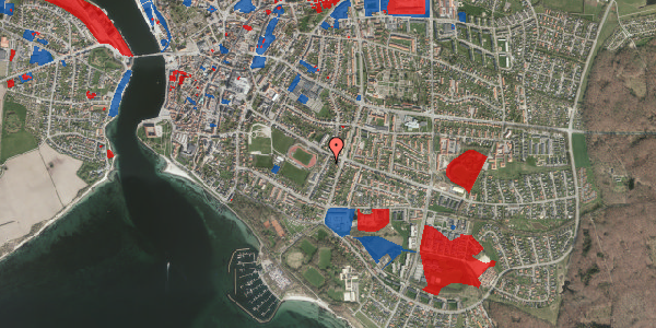 Jordforureningskort på Parkgade 59, 6400 Sønderborg