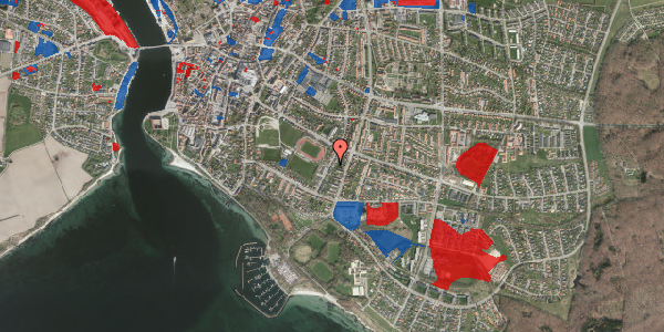 Jordforureningskort på Parkgade 67, 6400 Sønderborg