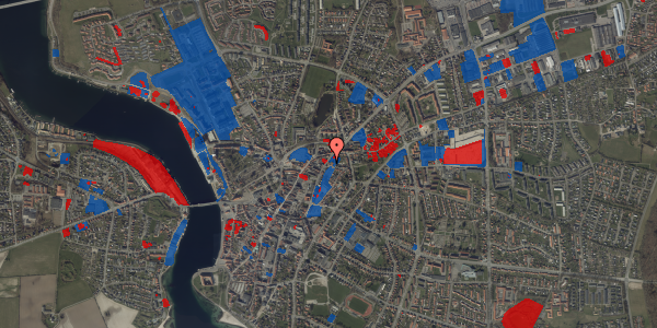 Jordforureningskort på Rebslagergade 18, 2. 2, 6400 Sønderborg