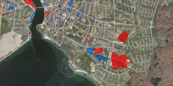 Jordforureningskort på Ringgade 37, 6400 Sønderborg