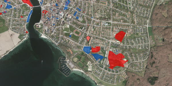 Jordforureningskort på Ringgade 40, 6400 Sønderborg