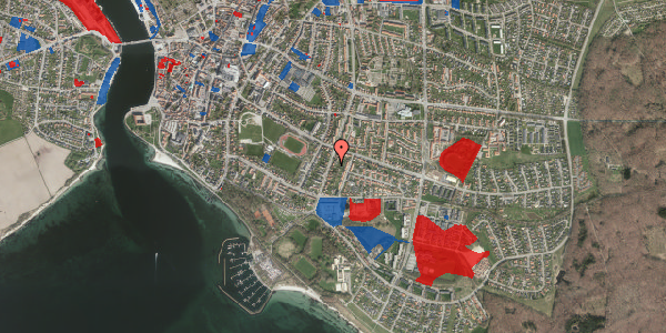 Jordforureningskort på Ringgade 52, 6400 Sønderborg