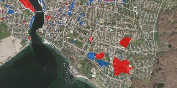 Jordforureningskort på Ringgade 61, 6400 Sønderborg