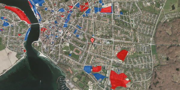 Jordforureningskort på Ringgade 87, st. th, 6400 Sønderborg