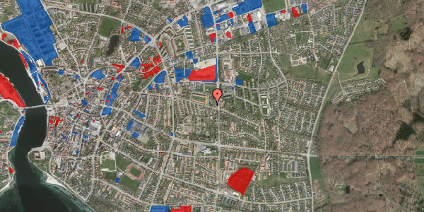 Jordforureningskort på Rojumvej 21, 6400 Sønderborg