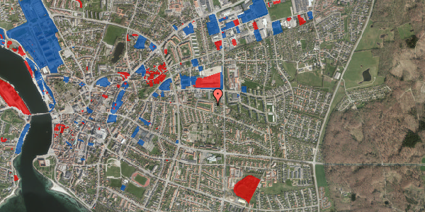 Jordforureningskort på Ryttervænget 30D, 6400 Sønderborg