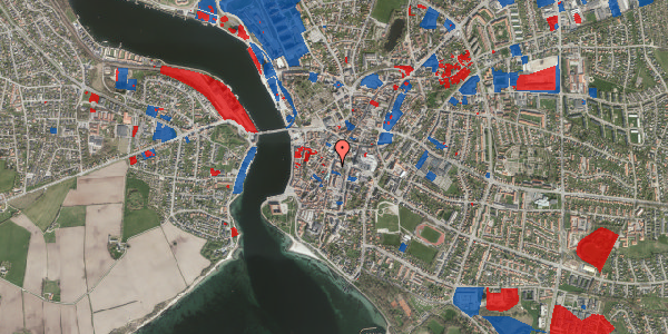 Jordforureningskort på Rådhustorvet 5, st. th, 6400 Sønderborg