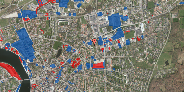 Jordforureningskort på Rådmandsløkken 24D, 6400 Sønderborg