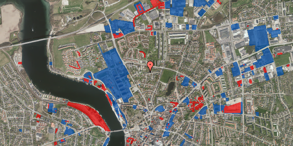 Jordforureningskort på Lysvang 37, 6400 Sønderborg