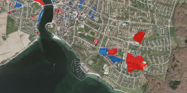 Jordforureningskort på Sundquistsgade 38, 6400 Sønderborg