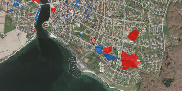 Jordforureningskort på Sundquistsgade 42, 6400 Sønderborg