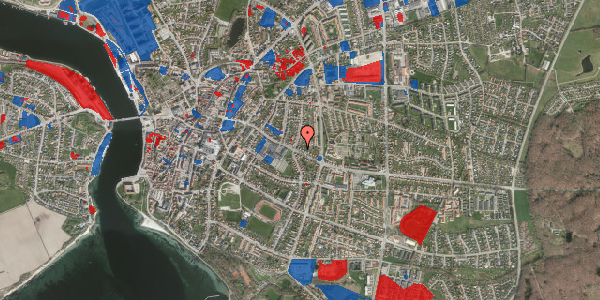 Jordforureningskort på Søndre Landevej 3, 6400 Sønderborg