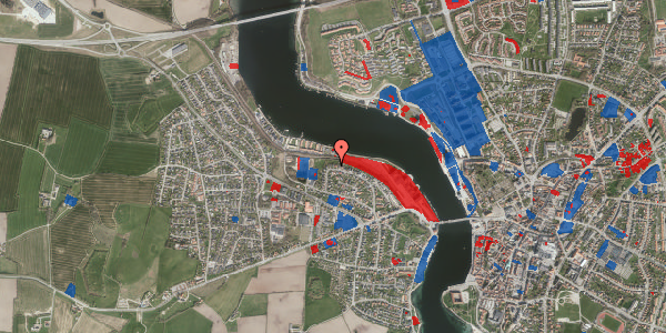 Jordforureningskort på Vissingsgade 48, 6400 Sønderborg