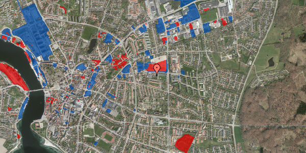 Jordforureningskort på Vølundsgade 22A, 6400 Sønderborg