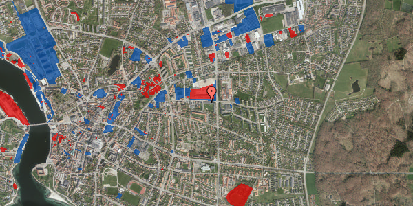 Jordforureningskort på Vølundsgade 36, 2. th, 6400 Sønderborg