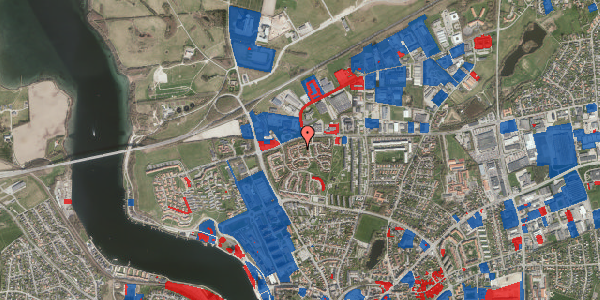 Jordforureningskort på Østerkobbel 32, 6400 Sønderborg