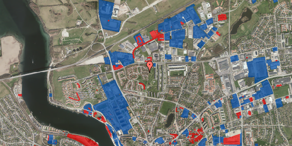 Jordforureningskort på Østerkobbel 91, 6400 Sønderborg