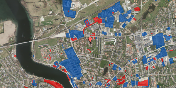 Jordforureningskort på Østerkobbel 105, 6400 Sønderborg