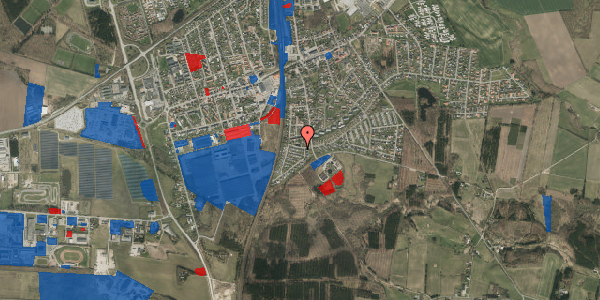 Jordforureningskort på Hybenvej 5, 6500 Vojens
