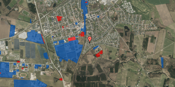 Jordforureningskort på Hybenvej 13, 6500 Vojens