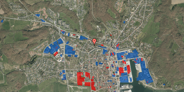 Jordforureningskort på Blegen 42, 6200 Aabenraa