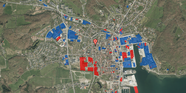 Jordforureningskort på Callesensgade 15, 6200 Aabenraa