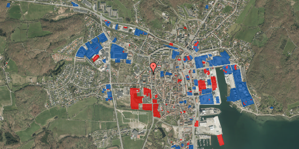 Jordforureningskort på Callesensgade 22, 6200 Aabenraa