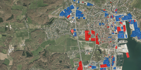 Jordforureningskort på Engvej 8, 6200 Aabenraa