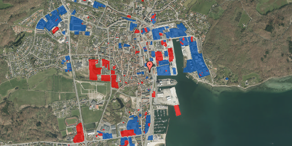 Jordforureningskort på Gildegade 8, 6200 Aabenraa