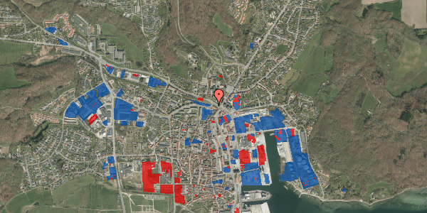 Jordforureningskort på Jernbanegade 1F, 6200 Aabenraa