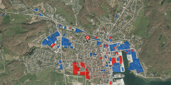 Jordforureningskort på Jernbanegade 28, 1. th, 6200 Aabenraa