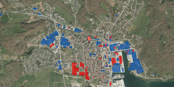 Jordforureningskort på Jernbanegade 39, 1. th, 6200 Aabenraa