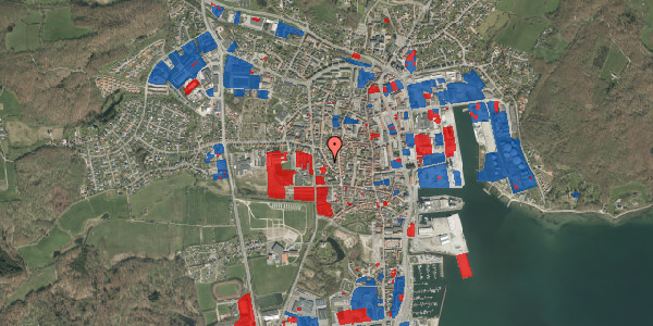 Jordforureningskort på Møllegade 9, 6200 Aabenraa