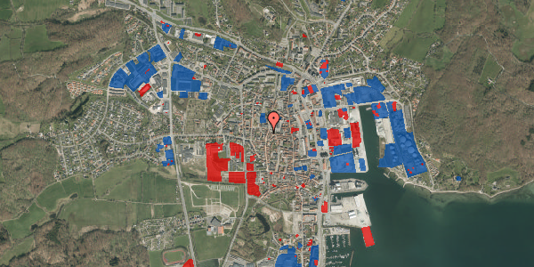 Jordforureningskort på Nygade 34, 6200 Aabenraa