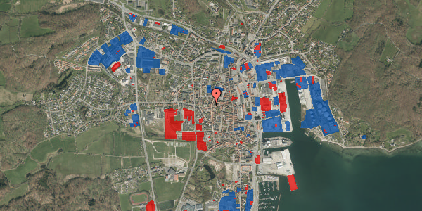 Jordforureningskort på Nygade 42, 6200 Aabenraa