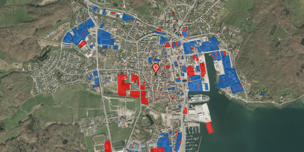 Jordforureningskort på Nygade 43B, 1. tv, 6200 Aabenraa