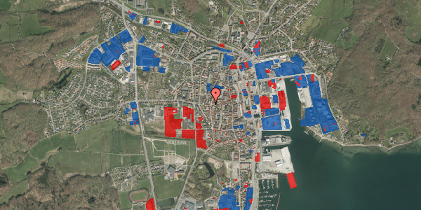 Jordforureningskort på Nygade 44, 6200 Aabenraa