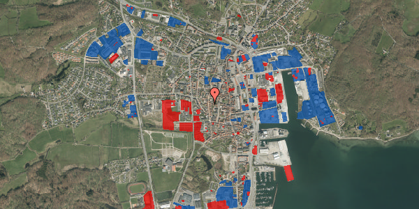 Jordforureningskort på Nygade 47A, 6200 Aabenraa