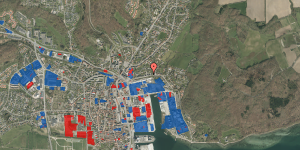 Jordforureningskort på Reberbanen 45, 1. th, 6200 Aabenraa