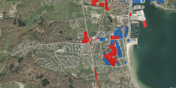 Jordforureningskort på Rugkobbel 2, 1. th, 6200 Aabenraa