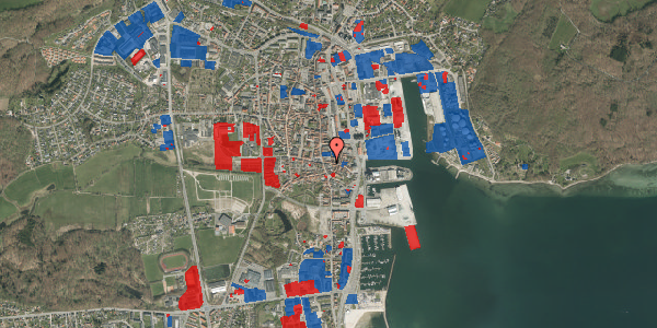 Jordforureningskort på Skibbrogade 2B, 1. , 6200 Aabenraa